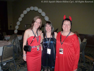 Welcome party of the fan club trip at the Westin Harbour Castle in Toronto, Ontario, Canada (October 31, 2013)